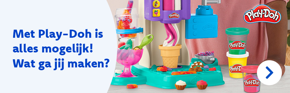 Met Play-Doh is alles mogelijk! Wat ga jij maken?