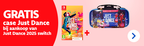 Gratis case bij aankoop van Just Dance 2025