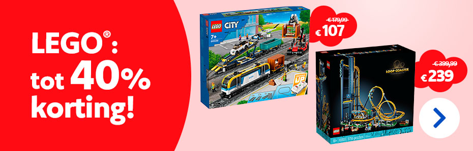 LEGO®: tot 40% korting!