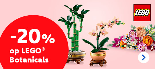 Profiteer van 20% korting op LEGO® Botanicles